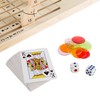 Hey! Play! Wooden Horse Race Strategy Board Game