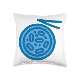 Tteokbokki Traditional Korean Food Korea Throw Pillow