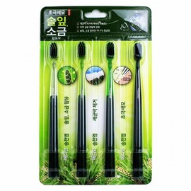 Median pine needle salt-containing bristle - ultra-fine bristle 4 bites 5ea