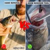 Booms Fishing Hook Remover Tool: 9.5" Stainless Steel Fish Hook