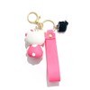 Kawaii Cat Keychain - Cute Cartoon Bag Charm for Women