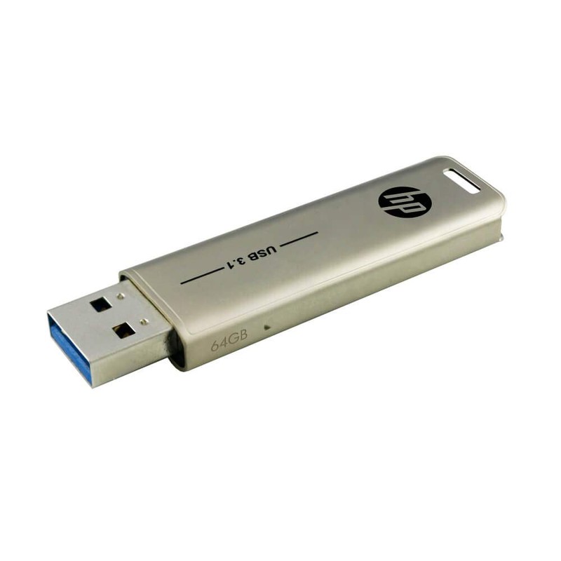 HPFD796L-64 GJP 64 GB USB 3.1 Slide Type Metal Memory