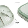 Done by Deer Foodie Children's Plate with Dividers - Children's