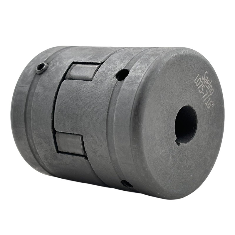 7/16" to 7/8" L075 Flexible 3-Piece L-Jaw Coupling Coupler Set