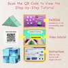 Foraineleyo 3D Paper Folding STEM Toys for Kids, Hands-On Math