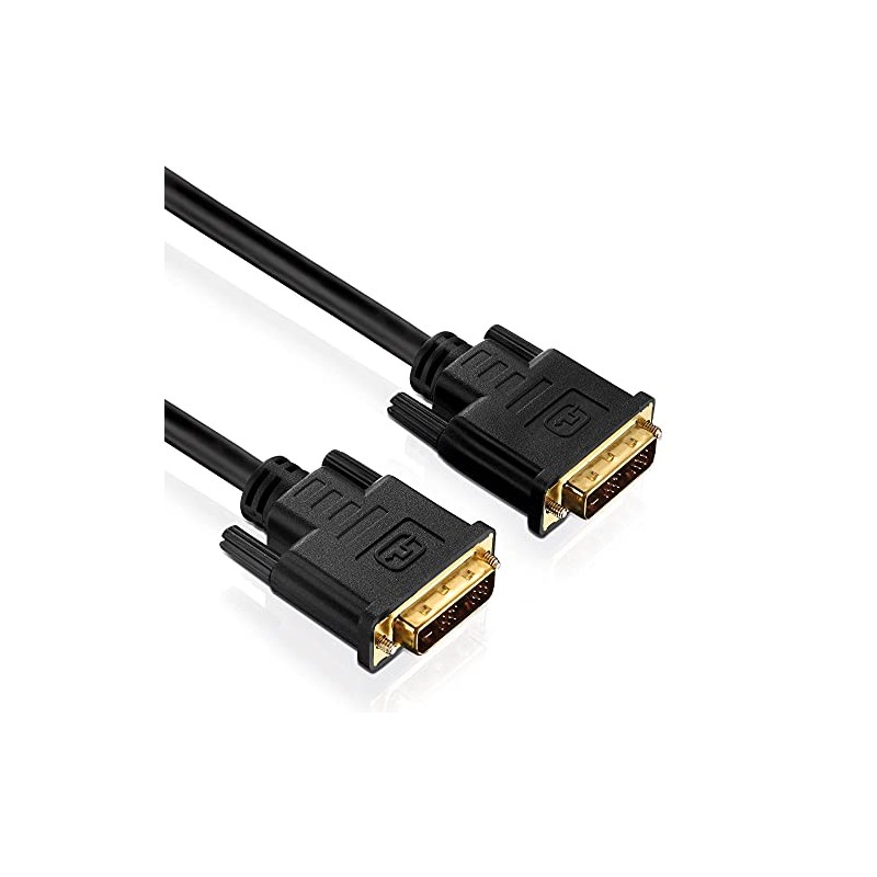 PureInstall PI4000-020 Single Link DVI-Kabel (DVI-D Stecker (18+1) auf DVI-D
