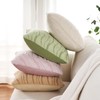 BonBotimen Cushion Covers 45 x 45 cm Plush Velvet Green