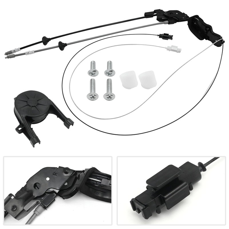 Saihisday 8562008042 Rear Passenger Side Sliding Door Cable Repair Kit