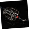 OHPHCALL Stainless Steel Bait Cages Set Lure Feeder Bait Trap