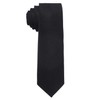 MASADA Mens Tie Handmade & Carefully Crafted 6cm Wide, black