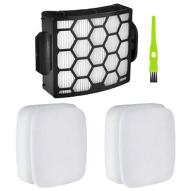 UV850 UV900 Filter Replacement for Shark Performance Lift Away DuoClean UV850 UV900 LA492 LA490 Upright Vacuum, 1 HEPA Filters and 2 Foam & Felt Filters, Compare to Part #XHF320 & XFFK602UKT