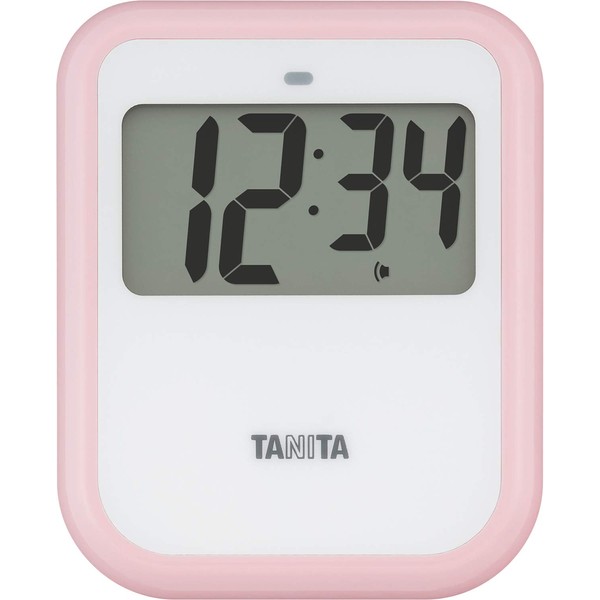 Tanita TD421PK Non-Contact Timer, Large Screen, 100 Seconds, Hygienic, Hand Wash, Pink