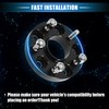 VekAuto 4 Pcs Wheel Lug Nuts Compatible for Honda Accord