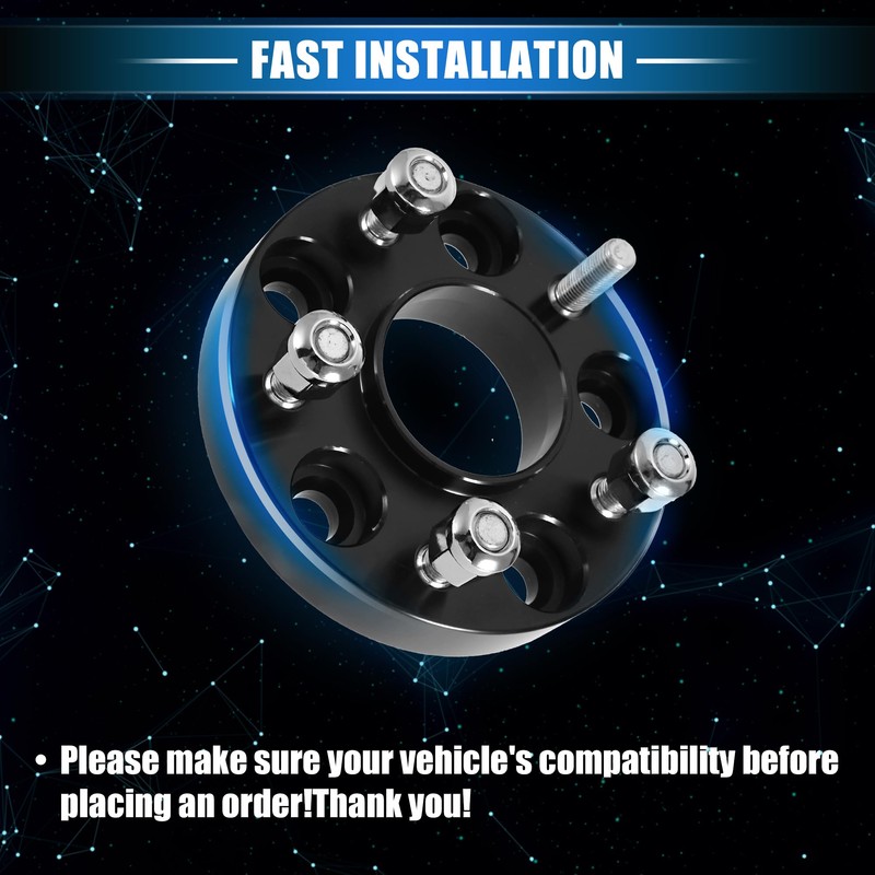 VekAuto 4 Pcs Wheel Lug Nuts Compatible for Honda Accord