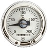 Daytona APE93340 Motorcycle Oil Thermometer with Dip Stick (Clear)