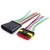 1 Set Waterproof Connectors, 6 Pin Waterproof Cable Connector, 6