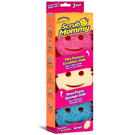스크럽대디 마미 수세미 랜덤발송, 3개입, 1개 Scrub Daddy Mami Sponge Random Delivery, Set of 3, 1 Piece