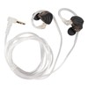 Wired Monitor Earbuds with Dual Driver Technology, High-Fidelity Stereo Sound,