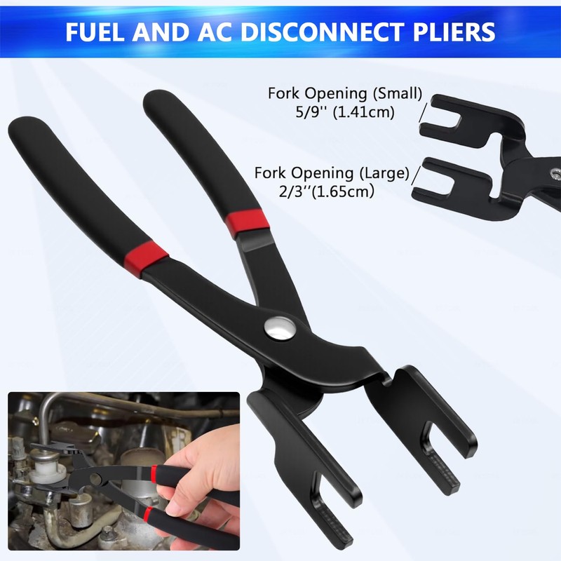 KTPROT 46pcs Master Quick Disconnect Tool Set Fuel Line Disconnect