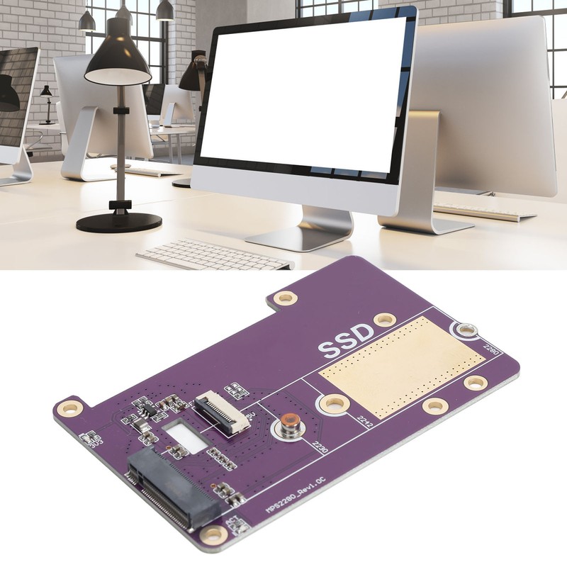 PCIe to M.2 NVMe SSD Expansion Board Support Gen3 SSD