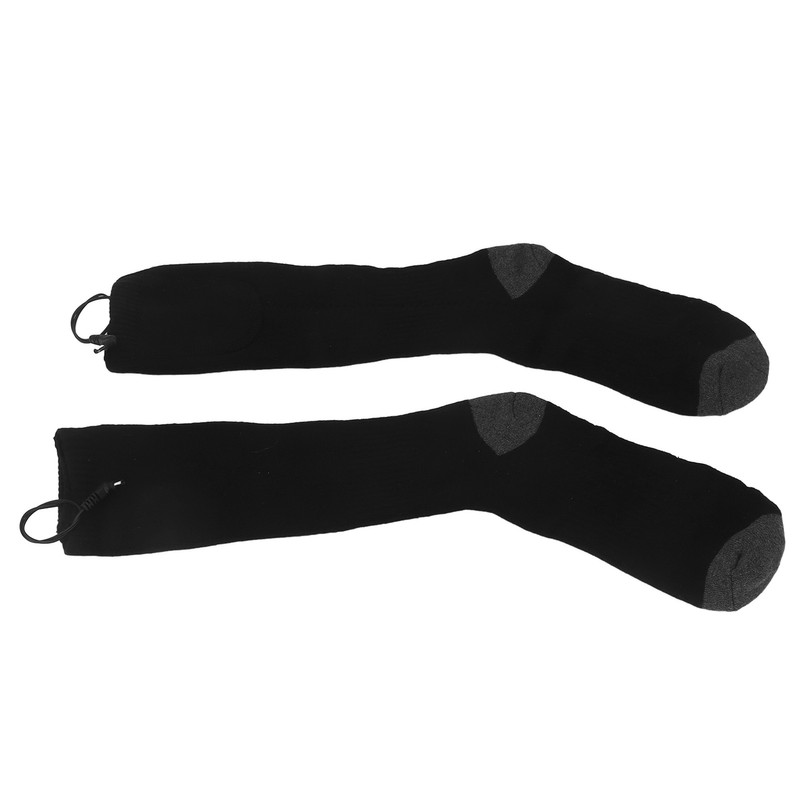 1 Pair Electric Heated Socks 3 Levels Temperature Control 2200mah