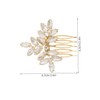 VICASKY Elegant Rhinestone Bridal Hair Comb Timeless Side Combs for