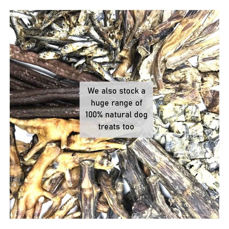 Small 4 inch Knotted Bones x 20 Natural Rawhide Dog
