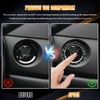 QZTYTY 2PCS Car Engine Start Stop Decoration Ring, Car Start