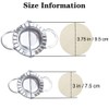 Stainless Steel Dumpling Ravioli Maker Press,AUAM 2 Pack Pierogi Mold