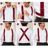 Men's X-Back Suspenders for Pants – 3.5cm Wide Adjustable Elastic