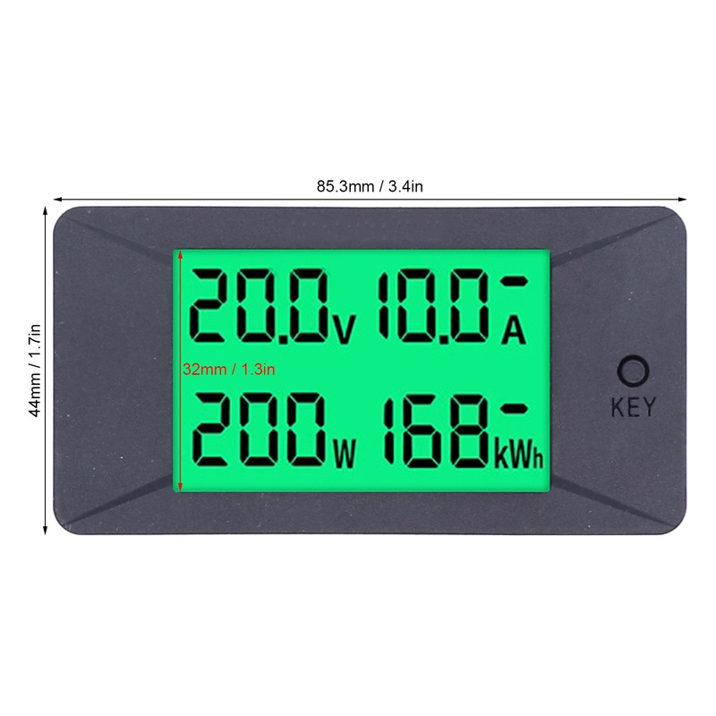 PZEM-025 DC5-12V Current Voltage Meter Digital Display Voltmeter Multifunctional Tester