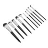 Cosmetic Brush, Skin Friendly High Density 10PCS Makeup Brush Set