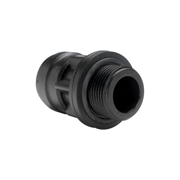 John Guest 15mm Pushfit x 3/8" BSP Male Straight Adaptor,