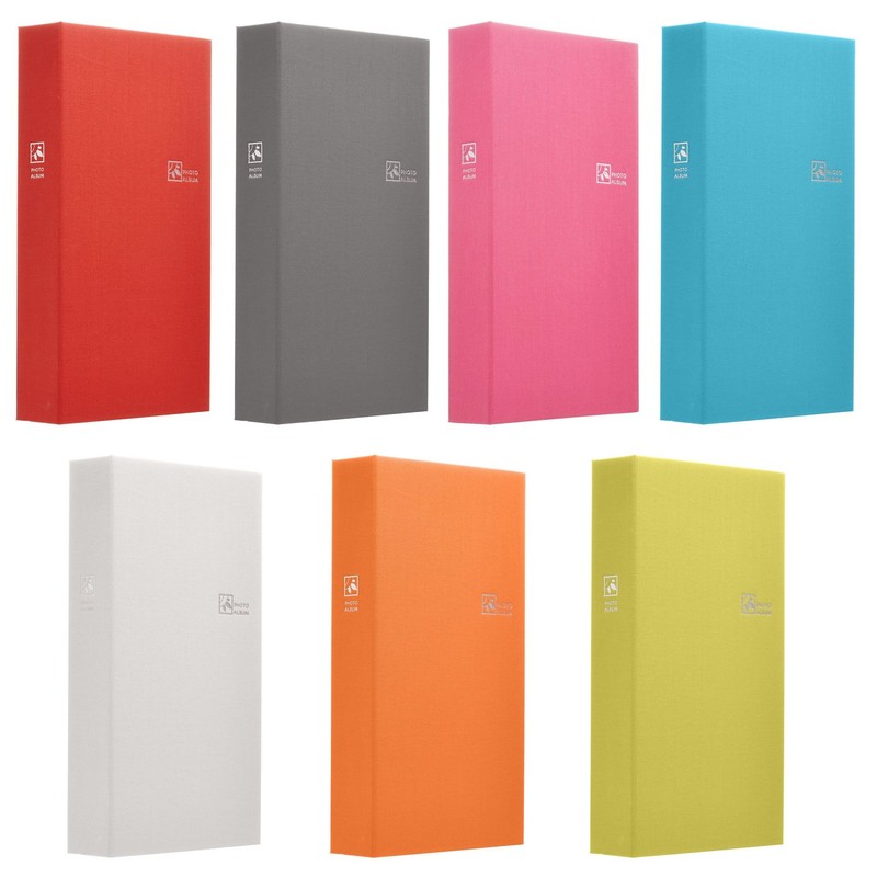 Nakabayashi TCPK-L-240-PW Photo Album File with Pockets, 240 Pockets, 3.5
