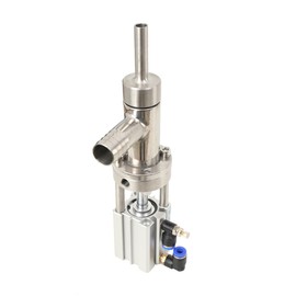 TABODD 1000ml Anti-Drip Filling Nozzle Head, 304 Stainless Steel Pneumatic Filling Nozzle Head 12mm/0.47inch High Accuracy Filling Nozzle Head Replacement for Liquid Paste Filler Machine