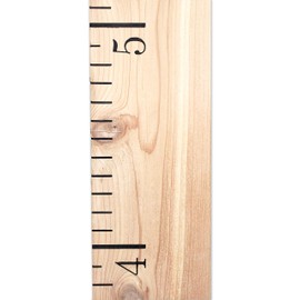 Growth Chart for Kids Made from Reclaimed Rustic Wood - Hand Painted - No Vinyl (Natural)