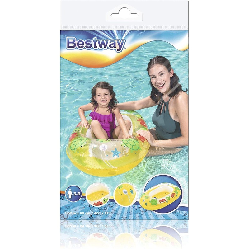 Bestway Junior Inflatable Boat (Yellow)