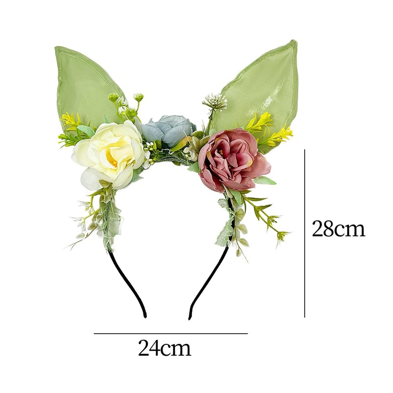Harilla Easter Bunny Ears Headband Alice Band Headpiece Cute Hair