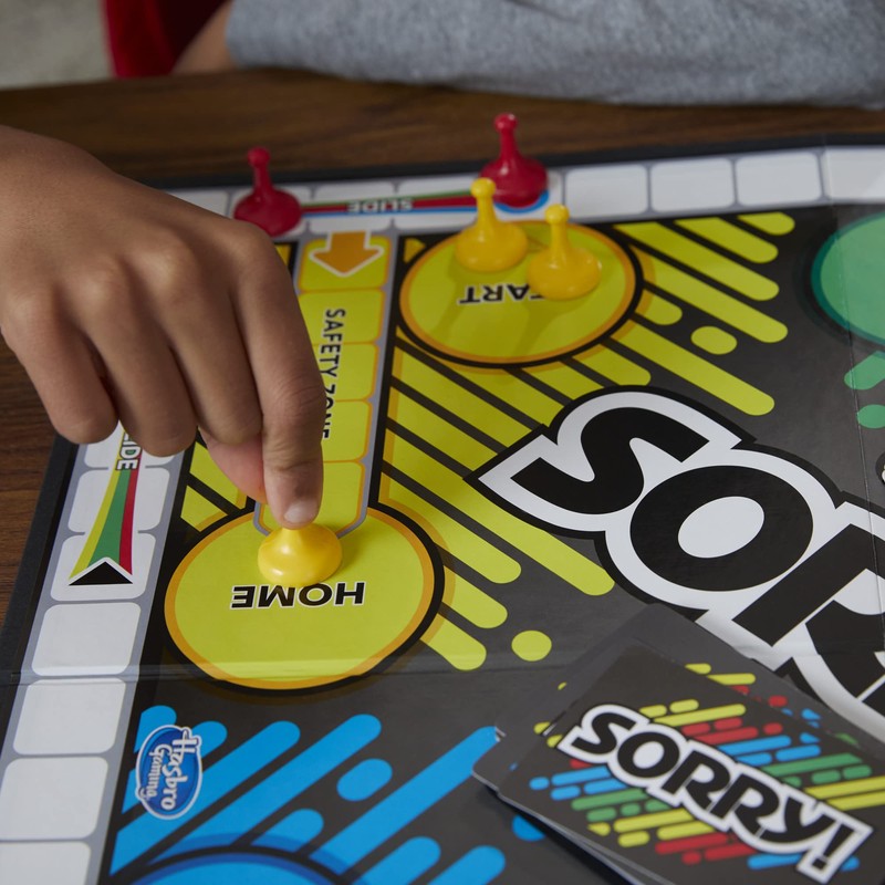 Sorry! Board Game for Kids Ages 6 and Up; Classic