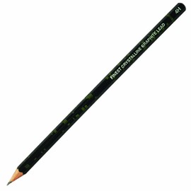 KOKUYO CAMLIN 4H Graded Drawing Pencils Combo Pack Sketch Tone Draw Write Finest Crystalline Graphite Lead (10 x 4H Grade Pencils + 4 x PATEL Black Ball Pens)