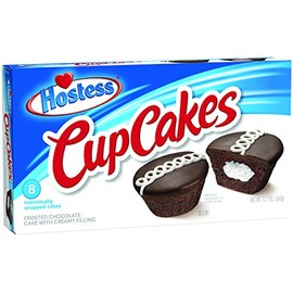 Hostess Cupcakes, Chocolate, 8 Count (Pack of 6)