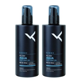 Vacci (1+1)바찌 옴므 4in1 올데이 아쿠아 수딩젤 올인원 300ml /끈적이지않는 진정... (1+1) Bocci Homme 4in1 All-Day Aqua Soothing Gel All-in-One 300ml / Non-sticky soothing...