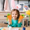 ZELAITE 6 Carrot Boxes for Crafts and Filling, Easter Gift