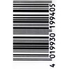 1 Sheet - Barcode Barcode Black Sticker Motorsport Motocross Car