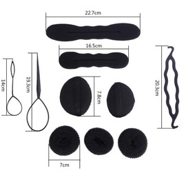 riteu 65piezas Accesorios de Peinado,Kit de Peinado,Accesorios de Moda para el Cabello de Las Mujeres,Moda Clip para el Peinado del Cabello Accesorios para el Cabello.