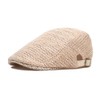 YAYUPLUS Straw Hat, Men's Hunting Hat, Simple Hunting Cap, Plain,