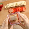 Aililong 2 pieces fruit and vegetable slicer, stainless steel slicer,