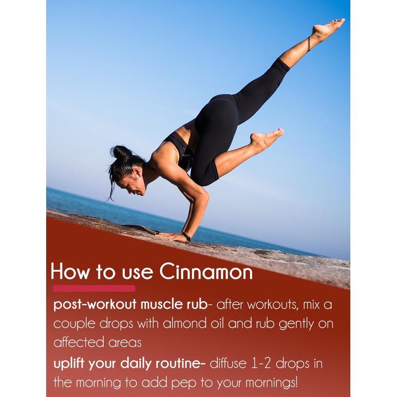 Cinnamon Cassia 100% Pure Essential Oil - 1 fl oz