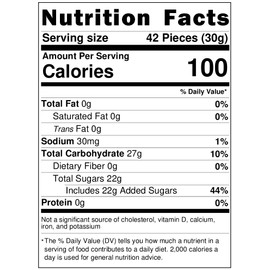 Planet Sweets Pastels Licorice Candy Coated Chews - 8 Ounce - Bulk Chewy Gymmy Bulk Candies