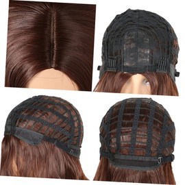 FOMIYES 1pc Stylish Curly Wig Gradient Realistic Hair Accessory for Women and Girls Comfortable Breathable Design for Everyday Wear and Special Occasions